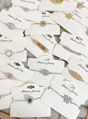 新款夏季微镶手链女低价锆石