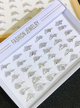 活口戒指不掉色开口时尚