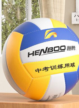 恒博中考排球4号5号儿童初中小学生专用考软式硬排五号训练比赛用