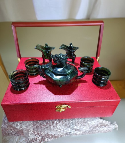 静云轩夜光杯十七年实体老店小号虎腿爵杯中号竹节杯八角龙壶