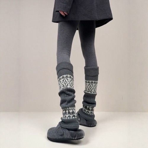 百穿不厌的费尔岛袜套！秋冬氛围感的神器！直接化身为韩剧女主！