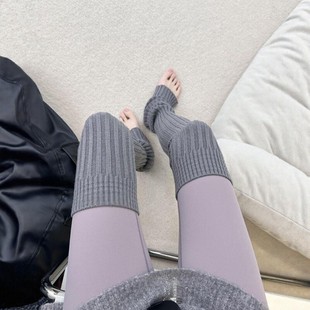 新品预览!超保暖85cm长宽条纹袜套!来咯~尊嘟敲敲敲长敲温暖!