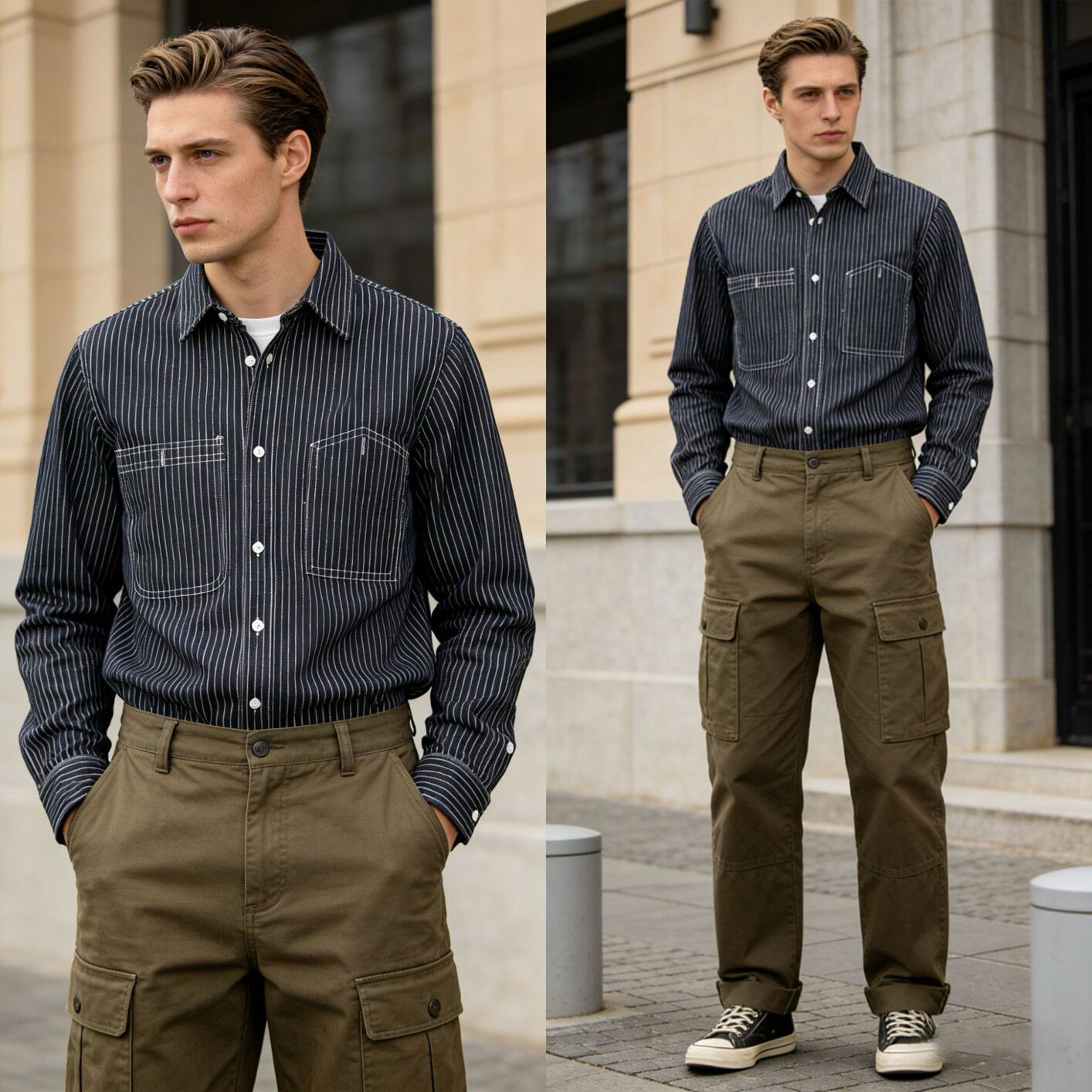 特批WESTERNSHIRTS阿美咔叽铁路