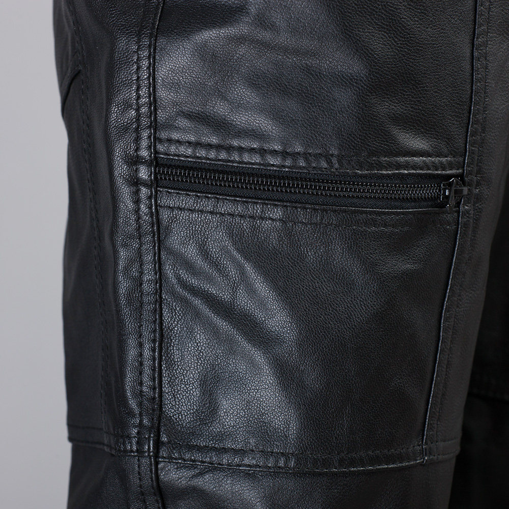 Pantalon cuir homme pantalons fuselés - Ref 1492537 Image 4