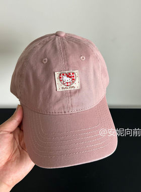 少量现货~新款kt猫鸭舌帽