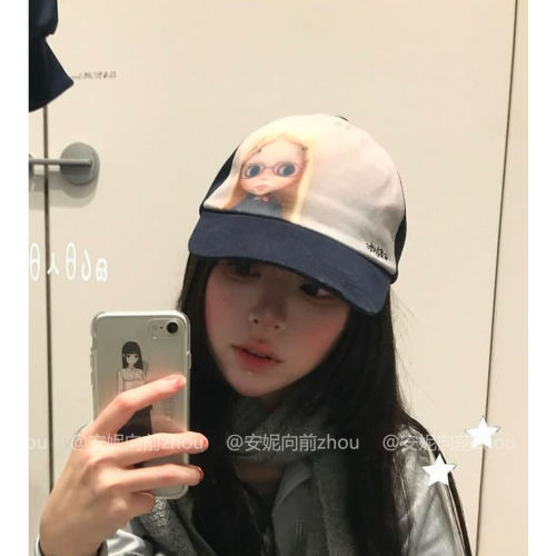 韩国coysei联名卡通娃娃棒球帽
