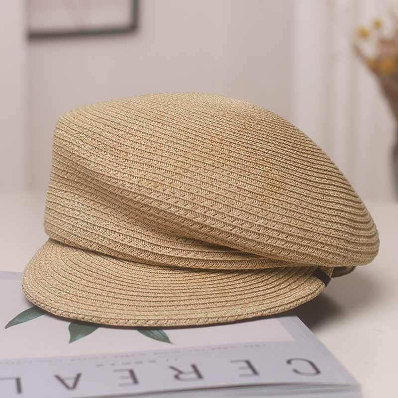 日本CA4褶皱鸭舌帽子女春夏时尚