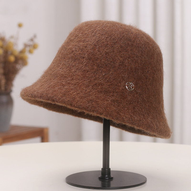 日系减龄羊驼绒渔夫帽子女秋冬季加厚保暖水桶帽可折叠显脸小盆帽,服饰配件/皮带/帽子/围巾,帽子,淘宝优惠券,粉丝福利购,淘宝优惠卷