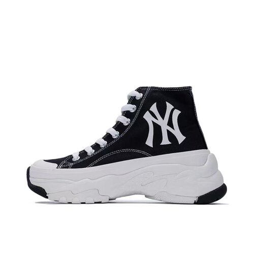 MLB Bigball Chunky 增高厚底帆布鞋 3ASHU101N-50BKS 2仓