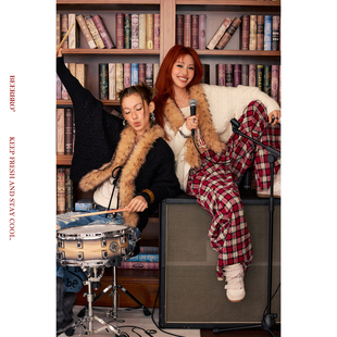 毛衣开衫 羊毛混纺纱线涩谷辣妹蝙蝠袖 外套 摇滚书吧 BeerBro