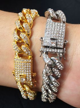 BraceletFuRhinestoPavG