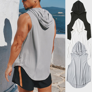 New summer sports vest for men quick drying loose waistcoat