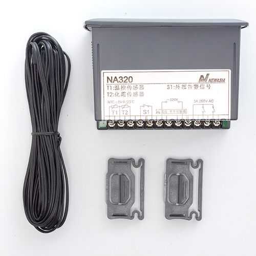 正品NA320新亚洲温控冷库柜控制器 化霜带2根探头220V / 380V