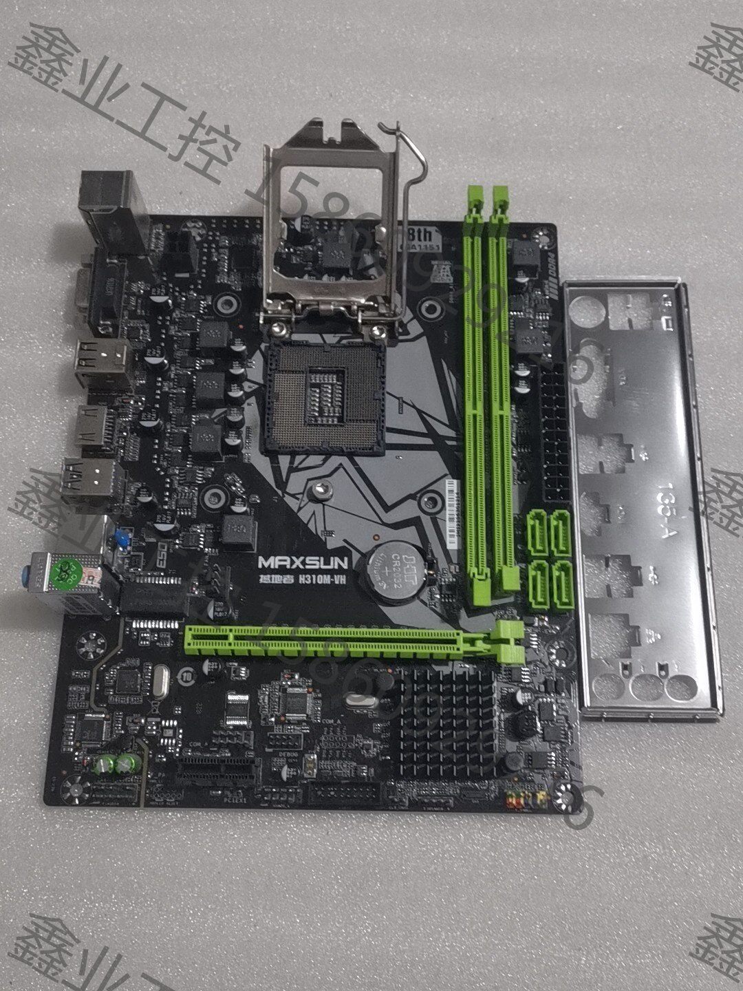 铭瑄 撼地者 h310m-vh  带挡板