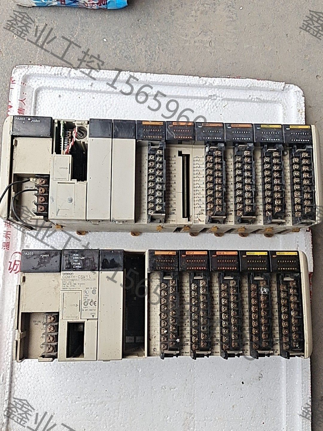 欧姆龙pa203, cqm1h-cpt51,   id212