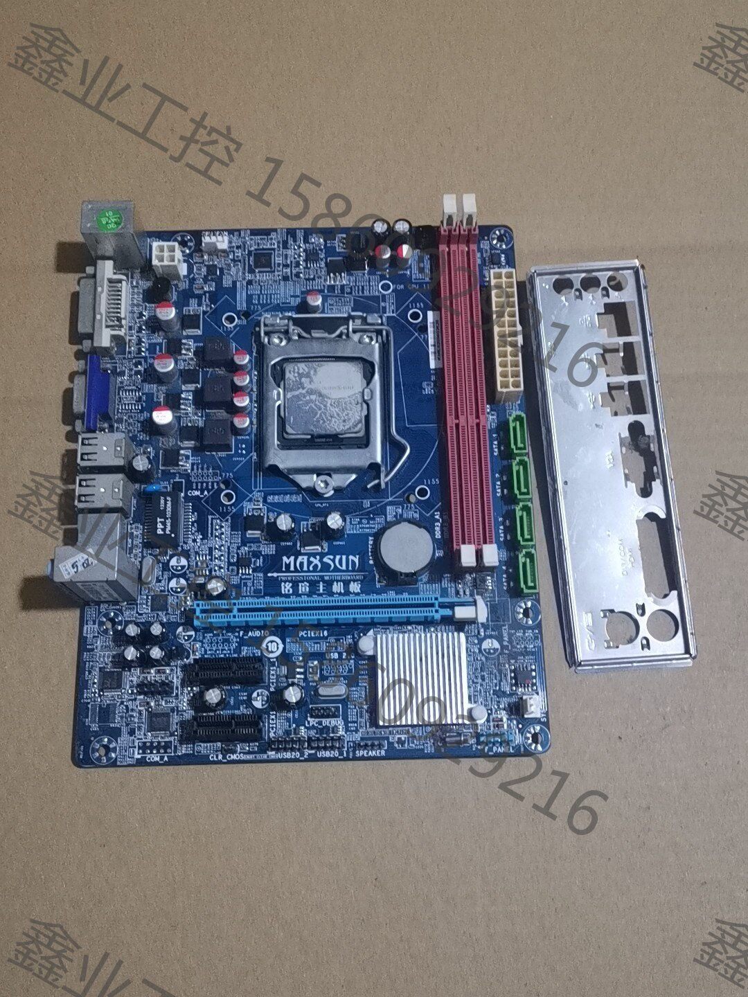 铭瑄h61主板 1155针 支持22n 测试稳定发货无拆无修