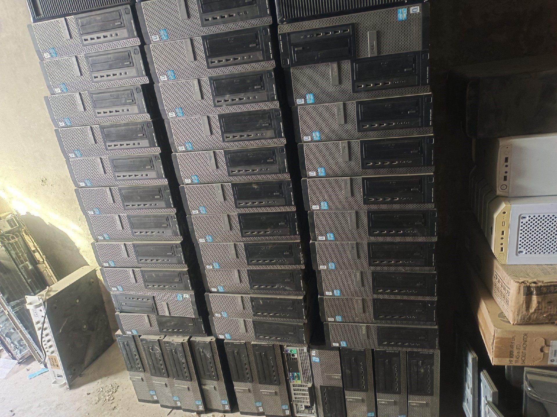 二手戴尔790 dt台式电脑主机,准系统!清一色43台,物品