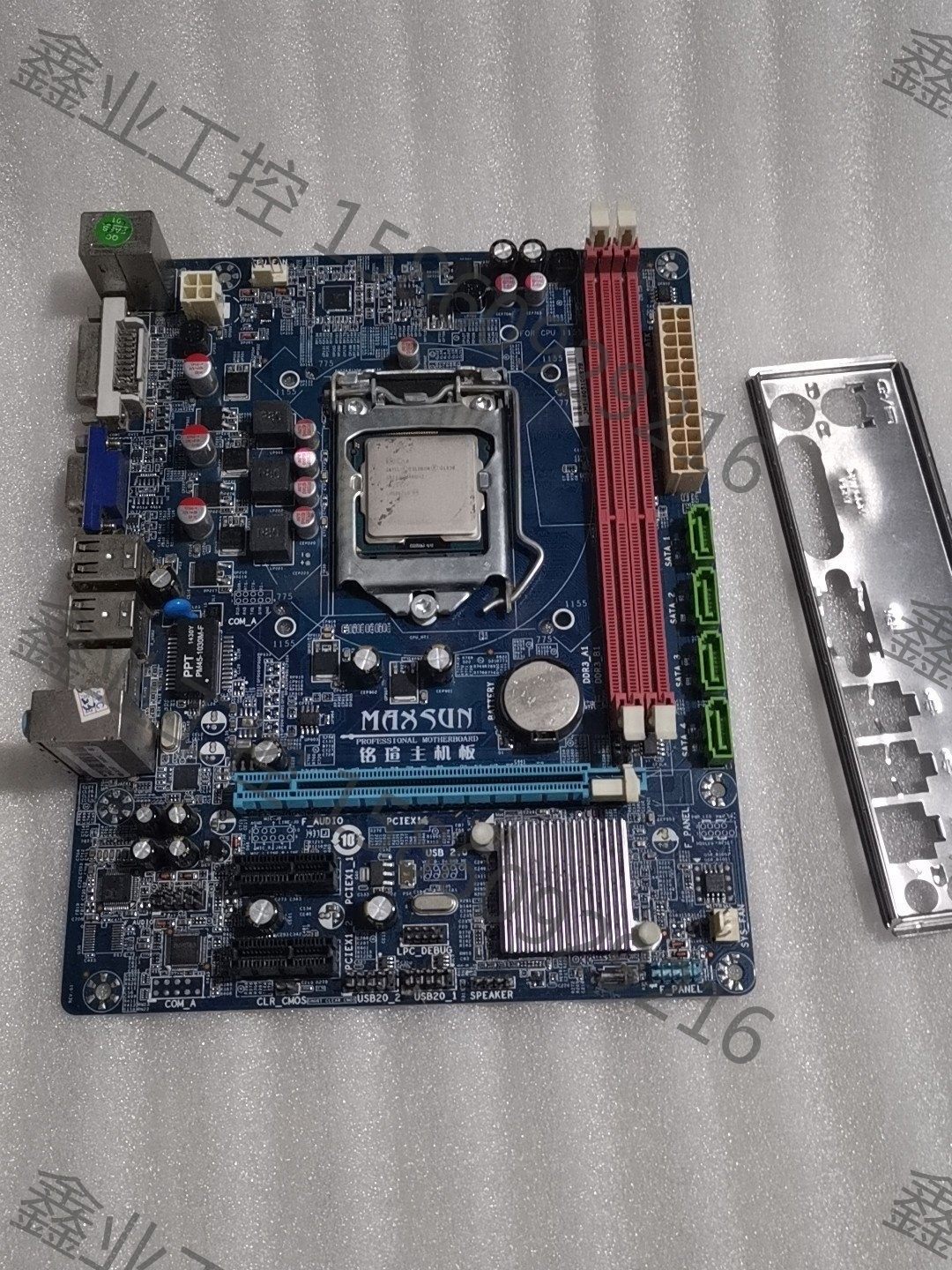 铭瑄h61 ms-h61xl 1155针 支持22nm 实物