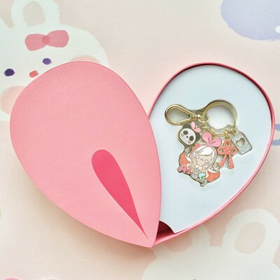 可扫描绊爱钥匙扣光遇徽章爱酱叫