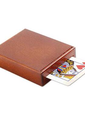 Card Case by Mikame  神奇木盒 纸牌魔术道具 原版孤品 处理价