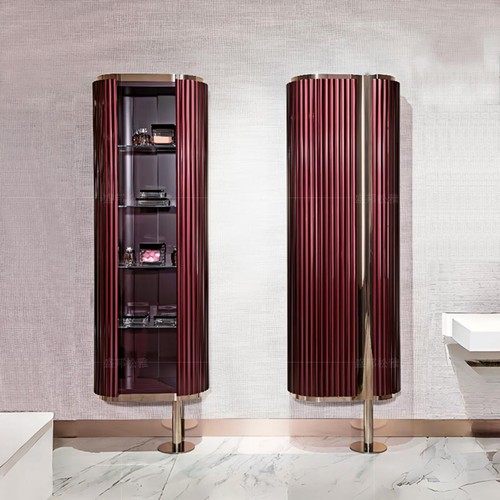 盛邦松雅轻奢旋转酒柜