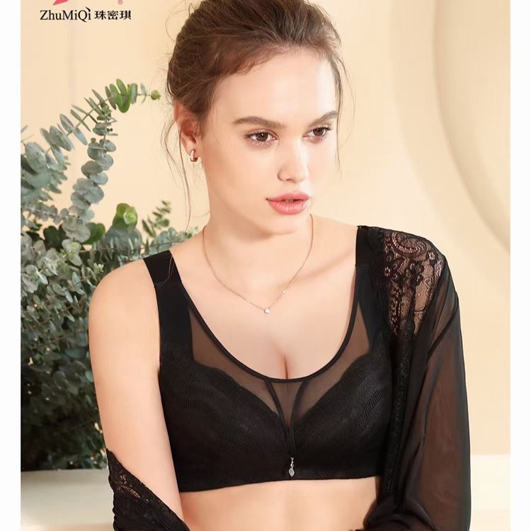 珠密琪新款正品软钢圈防走光内衣