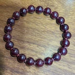 12.28高阶原矿朱砂手串8 小琦粉丝专享