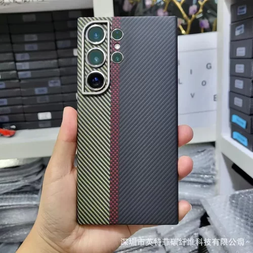 适用于三星s24ultra芳纶纤维手机壳商务奢华保护套