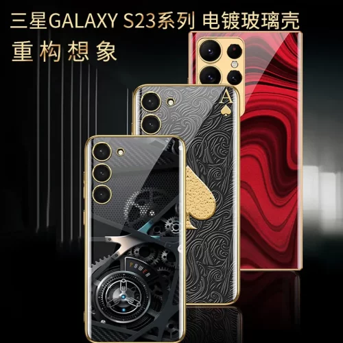 适用三星S25Ultra手机壳s24u保护套s23p个性男女时尚彩绘图案外壳