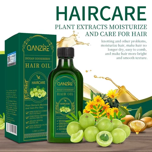 跨境全英文印度醋栗护发精油Indian gooseberry hair oil头发精油