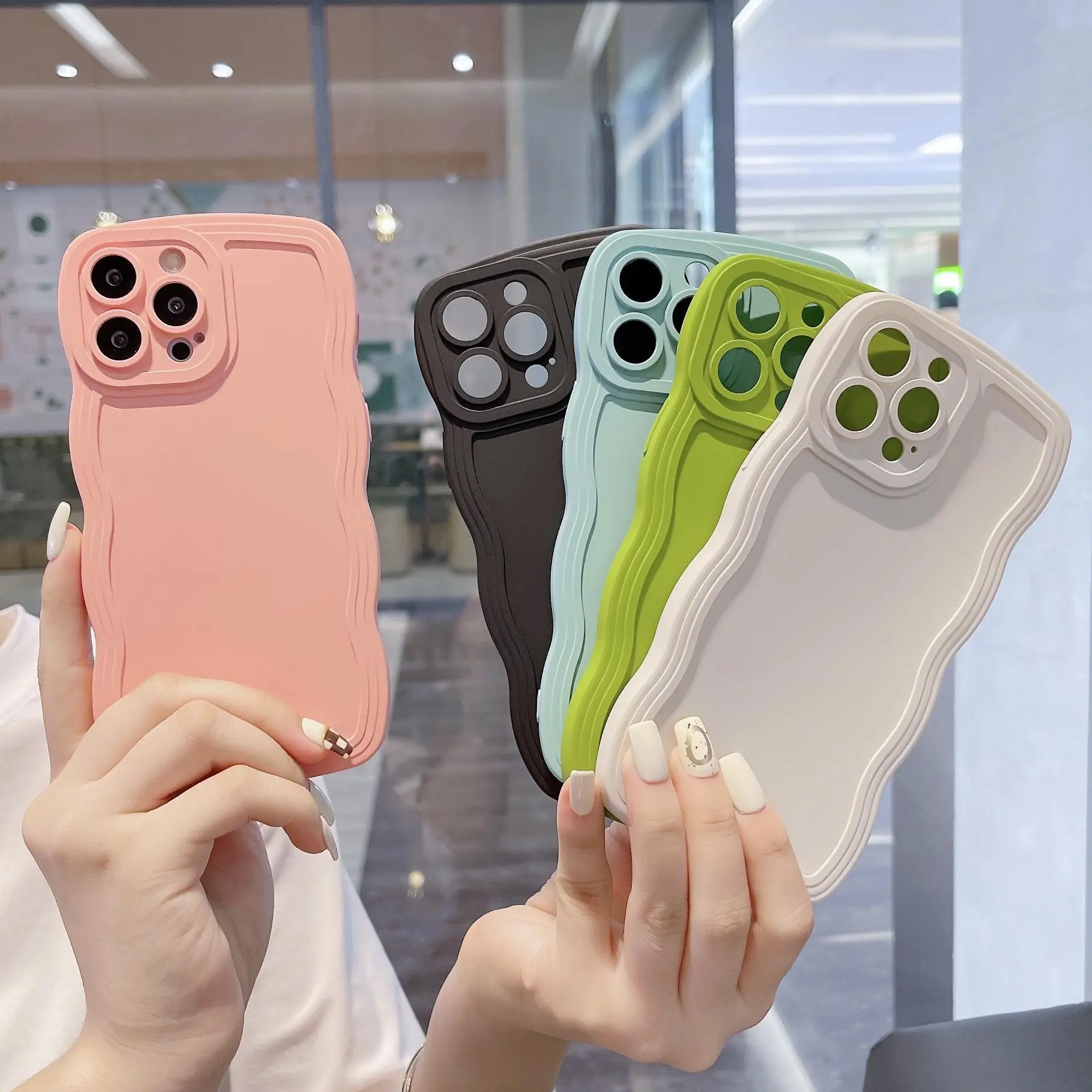适用nova10pro大波浪nova9se手机nova8壳nova7硅胶nova6/nova5pro