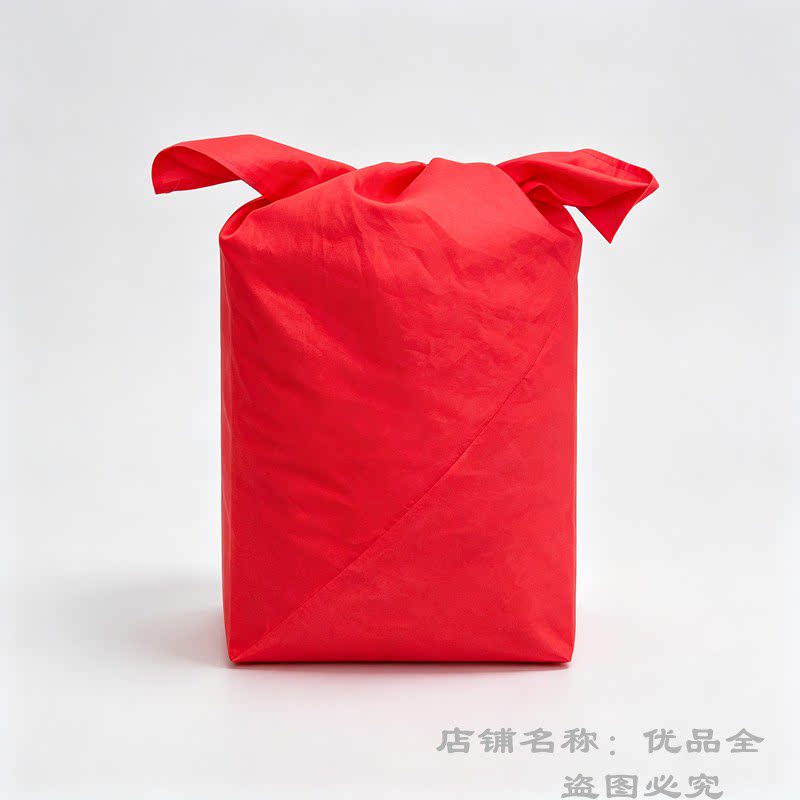 婚嫁男方担盘女方嫁妆五代红五代顺闽南风俗传统喜事红布袋舞蹈