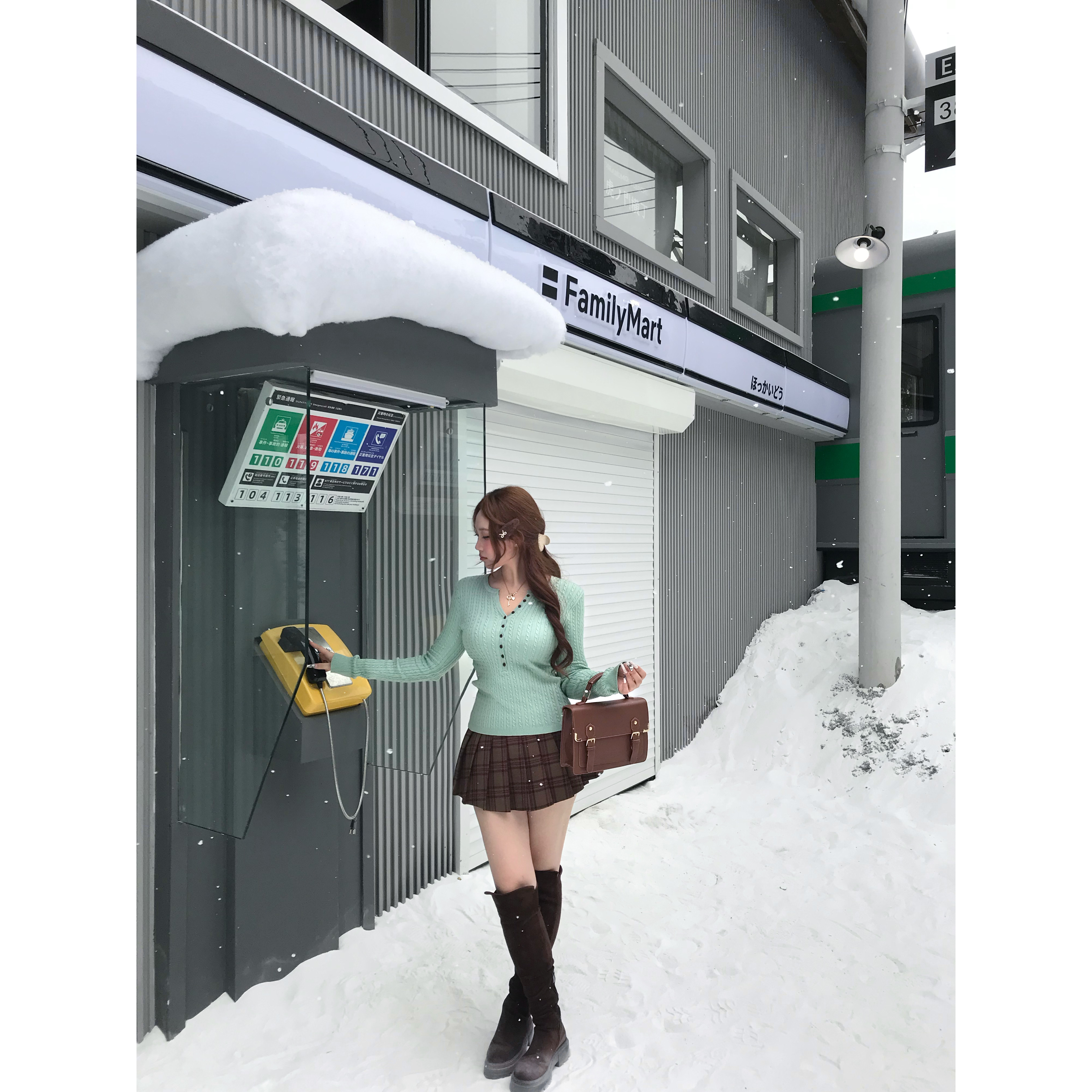 【显白天菜】丝丝定制韩系穿搭粉色麻花连毛衣女慵懒风针织上衣