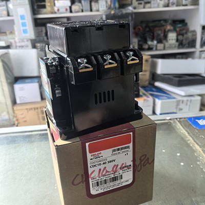 德力西交流接触器CDC10-40银触点40A线圈电压36V220V380V代替CJT1