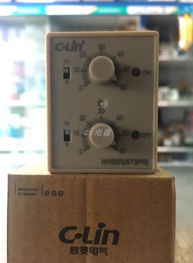 欣灵HHS5R(ST3PR)电子式时间继电器0-60S/60M AC110V/220V无底座