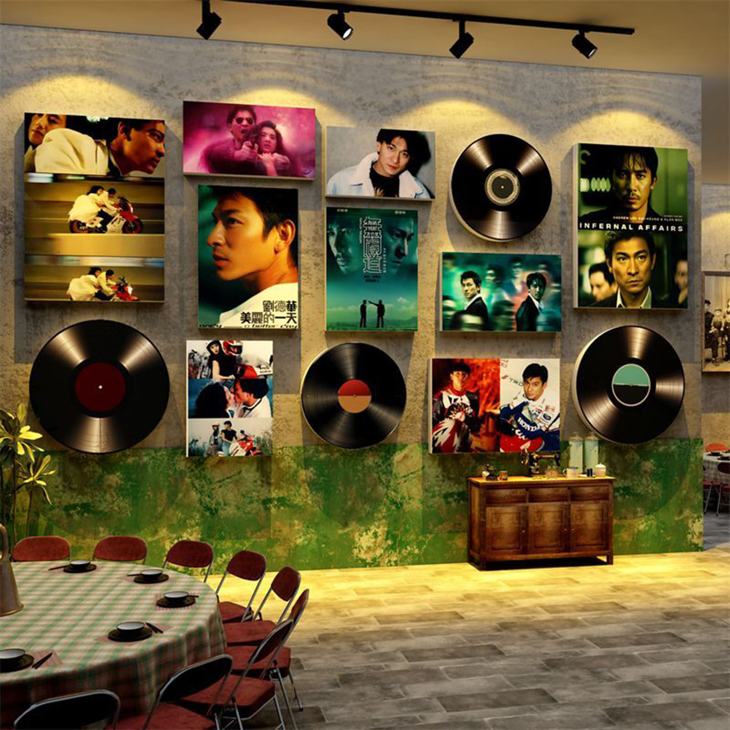 复古港风明星海报网红打卡墙面装饰餐饮火锅烧烤店8090怀旧老物件,家居饰品,文化墙贴,淘宝优惠券,粉丝福利购,淘宝优惠卷