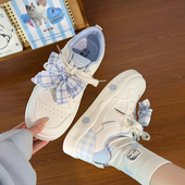 回力原创蝴蝶结厚底小白鞋 子 百搭小众网红休闲星星板鞋 女新款 爆款