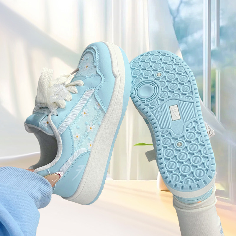 回力女鞋小雏菊厚底板鞋子女2026新款爆款百搭学生运动休闲小白鞋,女鞋,休闲板鞋,淘宝优惠券,粉丝福利购,淘宝优惠卷