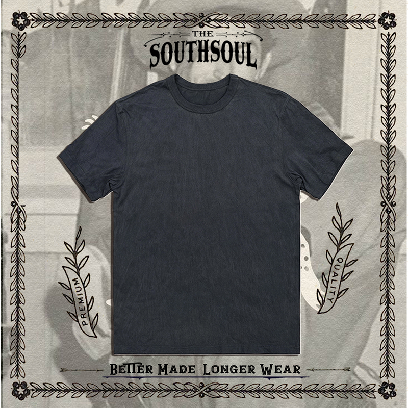 重磅纯棉五倍子草木染T恤