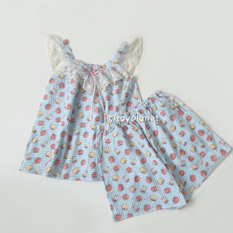 100%全棉纱布夏季可外穿家居服女