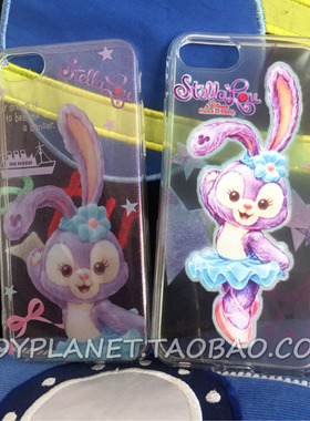 『回馈价』卡通星黛露适用于iPhonex 7 8Plus 6s 闪粉手机壳