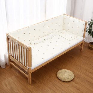 新婴儿床床围软包防撞A类儿童拼接床护栏围栏挡布宝宝小床品三促