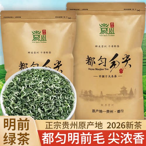 2026新茶明前特级都匀毛尖250g