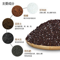 Nutrient soil, flower soil, planting soil, universal peat soil, flower-growing soil, vegetable-growing soil, organic potted flower soil, free shipping thumbnail 7