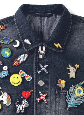 灵心造手工刺绣胸针高档精致