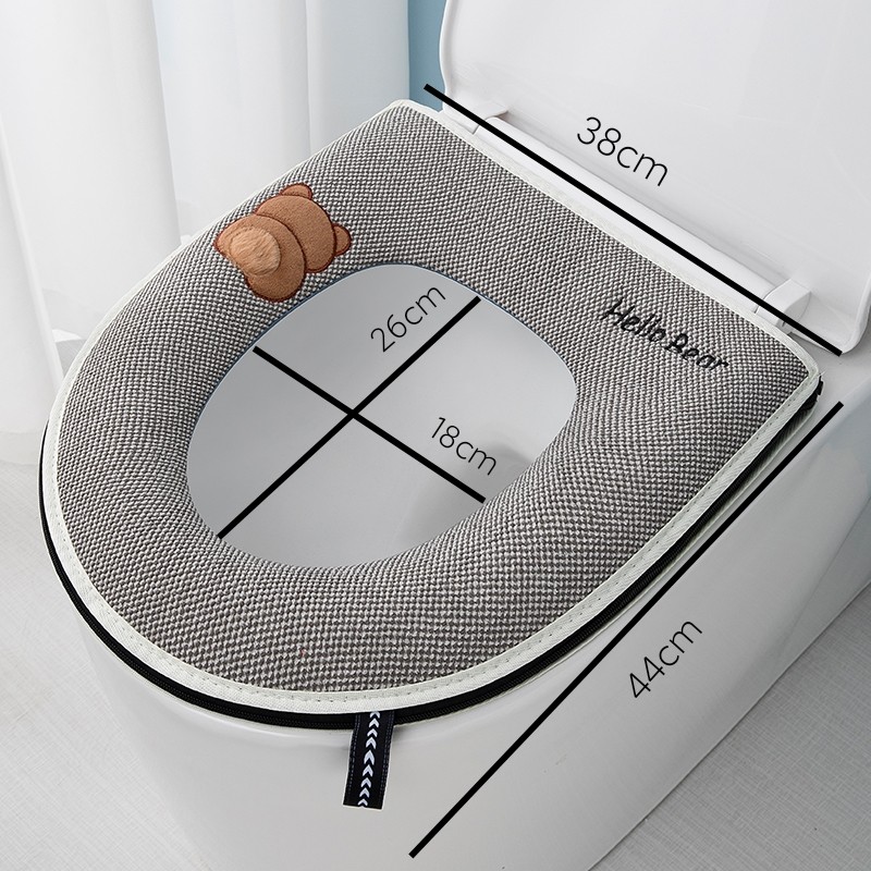 夏秋季亚麻马桶垫透气拉链坐便垫欧式可爱卡通马桶坐垫四季通用,家庭/个人清洁工具,马桶套/马桶座圈,淘宝优惠券,粉丝福利购,淘宝优惠卷
