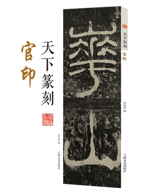 天下篆刻 官印 篆书书法和篆刻结合 附印章繁体释文 书法印章印谱篆刻艺术入门工具书 中国清代名家印谱古印赏析临摹正版书籍