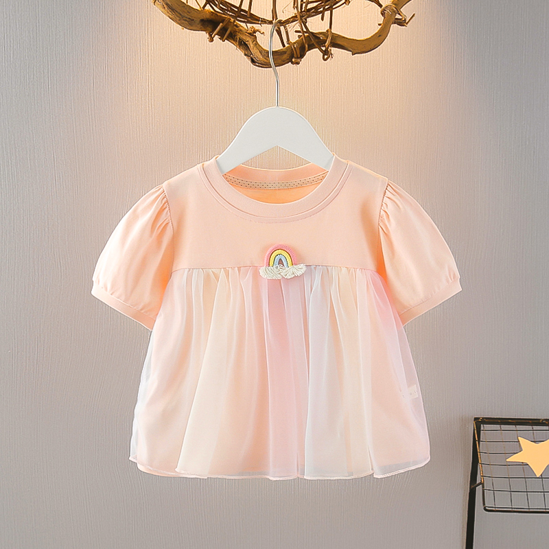 诺克斯威圆领淑女短袖女童T恤