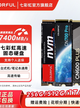 七彩虹CN600 512G 1TB M.2 SSD台式机256G游戏笔记本NVME固态硬盘