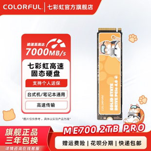 4.0 机电脑游戏笔记本M.2硬盘pcie 七彩虹橘猫1TB 2TB固态SSD台式